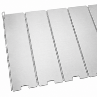 Outdoor Burner Wind Screen, Mountaineering Stove Wind Screen, Solo Camping Wind Screen with Storage Bag, 24cm×8cm Panel