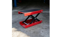 Motorcycle Repair Lift Low-Deck Equipment Metal Frame Vehicle Tool