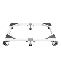 Refrigerator Base Stand Multi-Functional Refrigerator Stand with Wheels Non-Slip Adjustable Appliance Roller for Kitchen