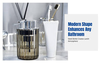 Electroplated PP Dispensing Bottle, Pump, Large Capacity, Bathroom Organizer