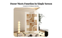 Foldable Design Multi-Panel Folding Screen Modern design 4-Panel Room separater Decorative Household Furnishing Privacy Protection for Homeowners, away fromice Workers, Students, Entryway, Bedroom, Studio Apartment