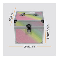 Reinforced Corners Graded Card Storage Box Moisture-Proof Aluminum Card Slab Case Combination Lock