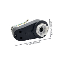 Auto Part Children's Electric Car Gearbox Black Housing Mounting Holes