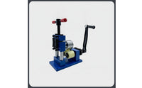 Benchtop Band and Bracelet Bending Machine Compact Hand Crank Bracelet Bender Metal Jewelry Bender with Rollers Versatile for Jewelers, Hobbyists, Makers, Workshops, Studios