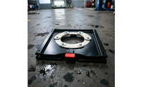 Rotating Seat Base Plate Rotatable Swivel Seat Base with Release Lever Stable Swivel Mount for Recreational Vehicle Builders