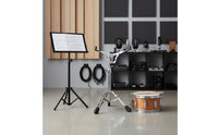 Snare Drum Stand Sturdy and Double Braced Snare Stand Foldable Percussion Accessory for Professionals, Studio Sound Production