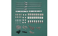 Trailer Rear Door Hardware Realistic Model Truck Hardware Kit Detailed for Hobbyists