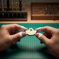 NH35 Rotor Custom Automatic Watch Rotor Oscillating Weight Replacement Movement Component Engraved for Watchmakers