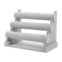 Bracelet Display Stand Detachable Jewelry Display Rack with Three Tiers Bracelet Holder 3-Tier Watch Display Stand Vertical