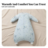Antiescape infant Sleep bag 2-in-1 Design adaptable Sleepsuit Walkable Sleeping Bag fastener Guard for Infants, Toddlers, Parents, nighttime, Cold Weather, Nap Time, Naptime