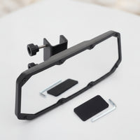 Marine Mirror with Bracket Adjustable Rearview Mirror with Clamp Corrosion-Resistant Heavy Duty for Boaters, Boats, UTVs