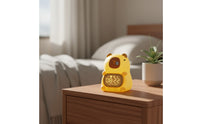 Tap Control Capybara Alarm Clock USB Rechargeable Alarm Clock with Night Light Cute Capybara Night Light Adorable for Children, Students, Bedside Table, Nursery, Desk