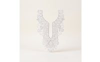 Embroidered False Collar Floral Detachable Collar Versatile Neck Accessory Formal for Brides