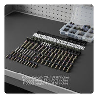 195 Pieces Colored Motorcycle Bolt Kit 304 Stainless Steel Motorcycle Fairing Bolt Kit Sportbike Bodywork Screw Set for Competition Rides