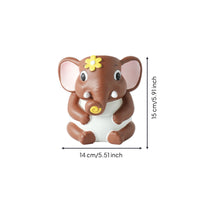 Elephant Planter Cute Planter Figurine Cartoon Pot Hug for Collectors, Desk