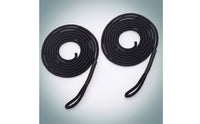 2 Pieces Pilates Reformer Replacement Rope Braided Pilates Reformer Rope Equipment Heavy Duty Long-Lasting for Studio Owners