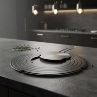 Heat Distributor with Removable Handle Non-Slip Gas Burner Plate with Handle Portable Converter Disk for Kitchen