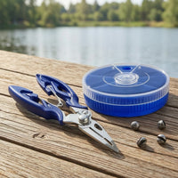 Fishing Pliers Compact Fishing Pliers with Case Portable for Anglers