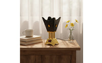 Electric Scent Warmer Ornate Electric-Powered Scent Warmer Tabletop Censer for, Meditation