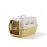 Sturdy Pet Travel Carrier Long-Lasting Hard-Sided Pet Carrier Portable Well-Ventilated for Cats