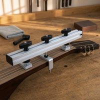 Metal Guitar Neck Clamp with Pressure Knobs Professional Neck Straightener Sturdy Fretboard Straightener Rigid for Luthiers