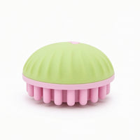 Cooling Ice Massage Comb Soft Scalp Massager with Loop Portable Silicone Head Massager Versatile for Travel