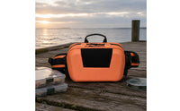 Wearable Hard-Shell Tackle Bag Zippered Waist Tackle Bag Long-Lasting Fishing Fanny Pack Lightweight for Anglers