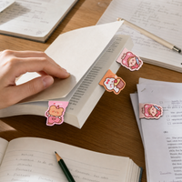 Magnetic Foldable Silicone Bookmark Ruler Set