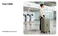 Lightweight Hardside Luggage Large Capametropolis Suitcase long-lasting Trolley Case Telescoping Handle for Travelers, holidayers, Business Professionals, holiday, holidays, Airport