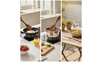 Wooden Small Cooking Flat for Nonstick Cookware