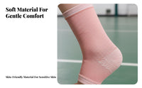 Kids Ankle Support Sleeve Warm Child Compression Ankle Sleeve Breathable Sheltering Gear for Active Kids, Basketball, Daily Protection, Gymnastics