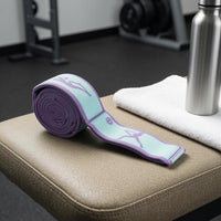 Numbered Stretch Band Woven Elastic Training Strap Full Body Stretching Workout Gear