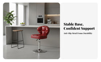 Adjustable Pedestal Stool Modern Design Adjustable Pedestal Seat for Cafe