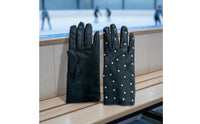 Rhinestone Gloves Sparkling Gloves with Rhinestones Costume Accessory Lightweight Elastic for Performers, Stage Performances