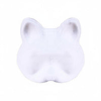 PVC Plastic Mask Easy to Paint Blank White Mask DIY Project for Crafters, Adults