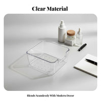 accessibleFront Stackable Box Large Capacity Clear accessibleFront Bin