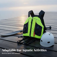 High Buoyancy Life Preserver Lightweight Kayaking Flotation Vest Aquatic Activities Buoyancy Aid Sturdy and Long-Lasting