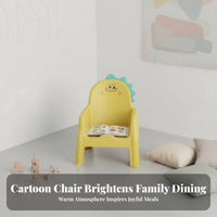 Infant Eating Chair Sturdy Children's Dining Chair Stable Child Furniture for Young Children