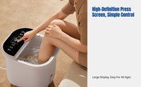 Foot Spa Basin, Heated Automatic Deep Soak, Adjustable Temperature, Home Use