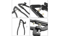 Screw-Driven Chain Breaker with Plier Handles Anodized Chain Breaker Splitter Corrosion-Resistant Tool Heavy-Duty for Cyclists, Mechanics, Bike Repair, Motorcycle Maintenance, Garage Workshop