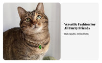 Gem Pendant Sophisticated Feline Design Cat Pearl Cute Design Pearl Pet Necklace for Groomers, Special Occasions, Weddings, Photo Shoots