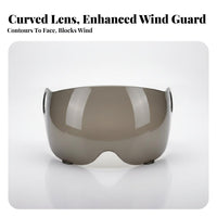 Protection Motorcycle Helmet Visor Windproof Universal Helmet Lens Anti-Scratch Flip-up Wind Guard Wear-Resistant