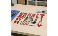Metal Upgrade Kit Precision-Machined RC Steering Upgrade Kit Designed Steering Gear Bearing Assembly for Hobbyists