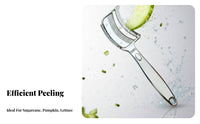 Sugarcane Peeling Tool Multi-Functional Pineapple Peeling Tool Blade Hard Fruit Peeling Stainless Steel