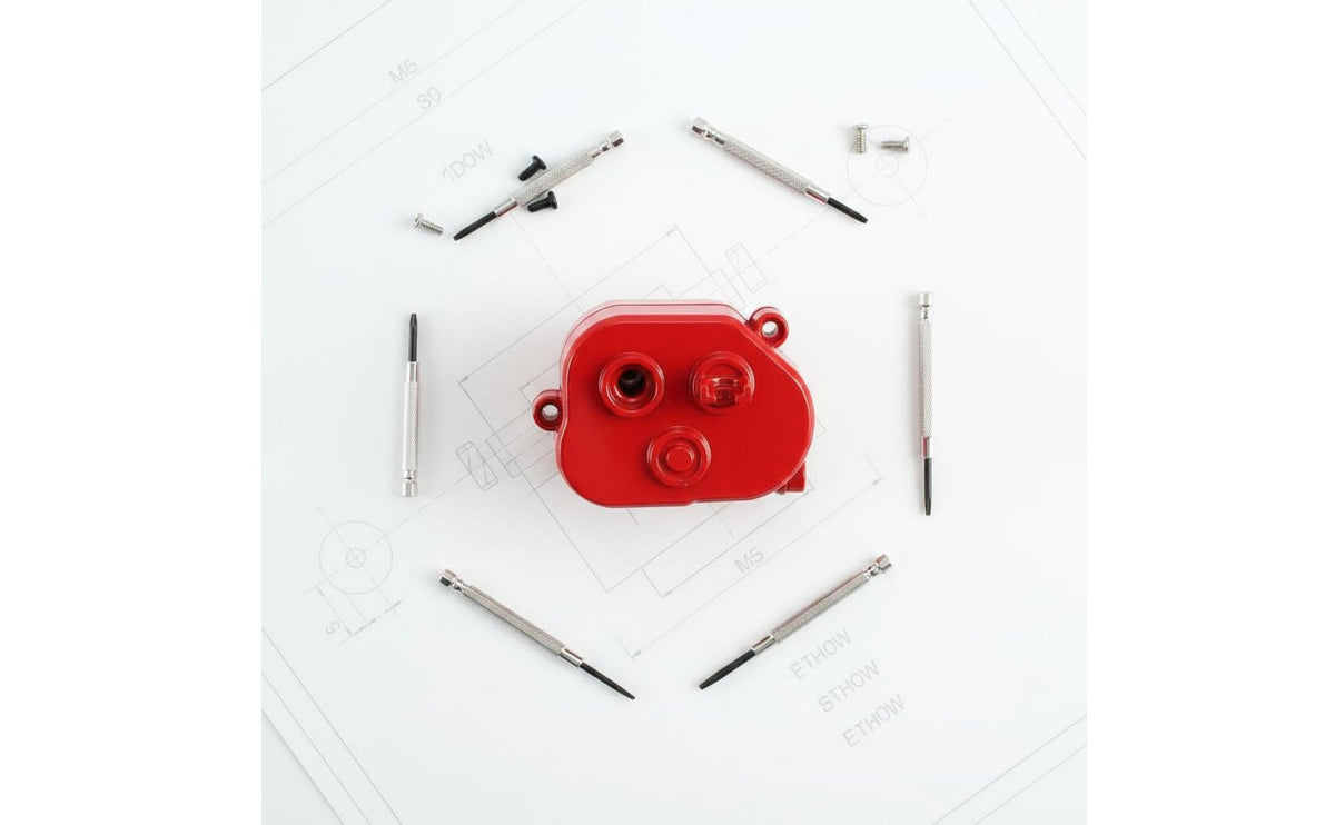 Metal Gearbox Housing Vehicle Parts Lightweight for Hobbyists