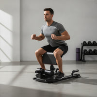 Anti-Slip Sissy Squat Machine Space-Saving Squat Machine Sturdy Fitness Equipment Secure for Beginners, Bedroom