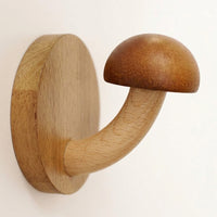 Wooden Wall Hook for Bedroom Entryway, Cute Door for Apartment Dwellers, Decorative Wood for Hanging Coats Hats Bags in Dorm Room