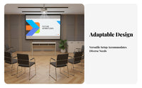 Stable Design Modern Speech Stand Long-Lasting Speaking Lectern Easy Assembly Floor Podium Multipurpose for Company Leaders, Presenters, Training Centers, Lecture Halls, Auditoriums, Auditorium