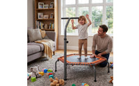 Hexagonal Trampoline bar Sturdy Trampoline Adjustable Handle Compact Rebounder Bar for Apartment