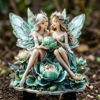 Fairy Garden Stake Decoration, Acrylic Potted Plant Stake, Weather-Resistant Outdoor Decor Stake for Patio Garden, Full Color Printed